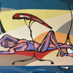 Back to the beaches (130x180cm)